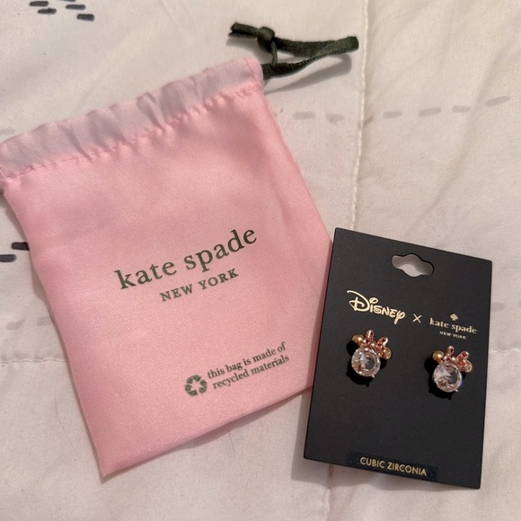 kate spade Jewelry - Disney x Kate Spade Minnie Mouse Earrings